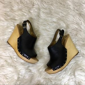 Sam Edelman Camilla Studded Leather Slingbacks